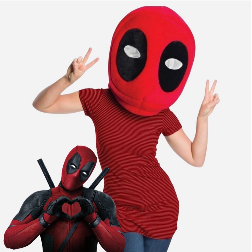 Deadpool Adult Oversize Plush Mask